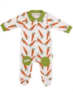 Pure Cotton All In One - Carrot Print