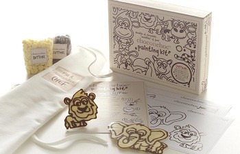 Chopsy Baby Says: Templates are great for older children with good hand-eye coordination and fun for gammy handed youngsters to make a mess. Choconchoc is the perfect solution for children...