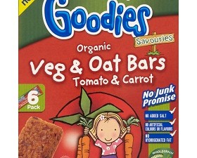Chopsy Baby Says: A tangy savory oat bar better than chocolate Rating: 7/10 What is it? Organix have launched a new line of Goodies Organic Veg & Oat Bars. The...