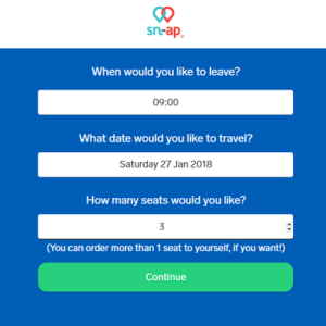 Sn-ap Coach booking ap