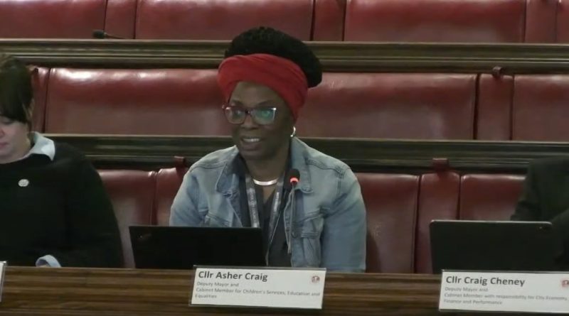 Asher Craig at Bristol Cabinet