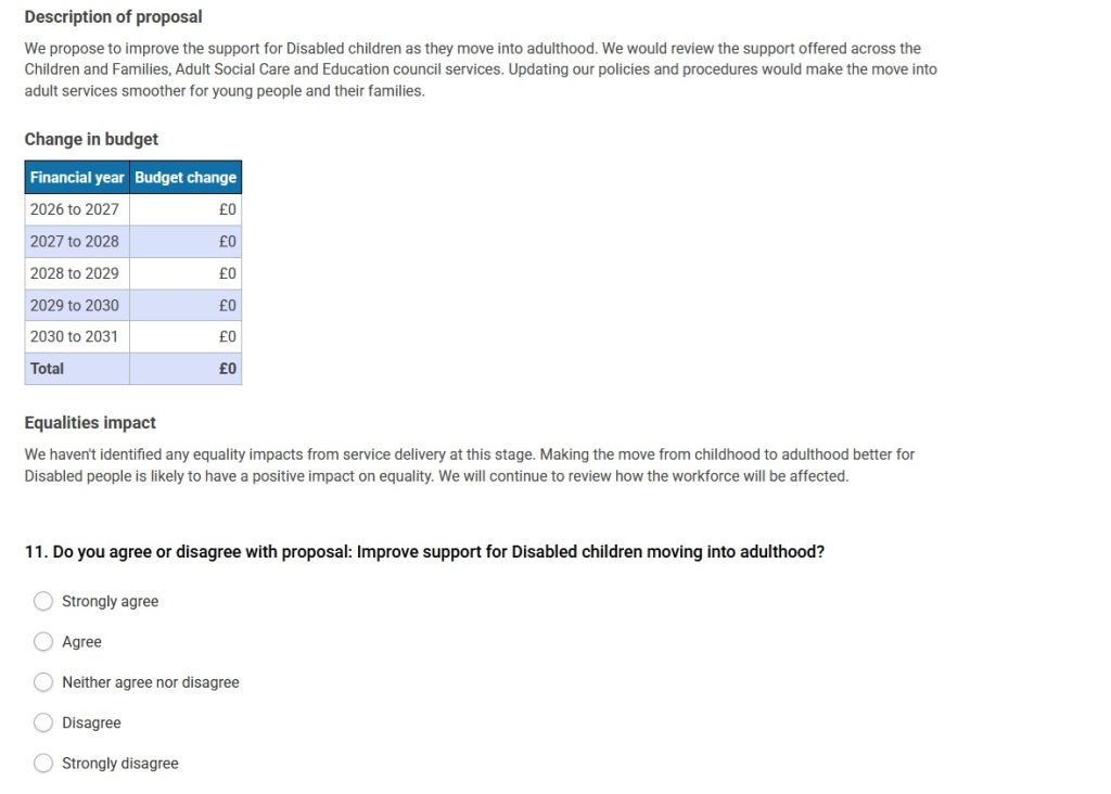 Bristol City Council Questions Disabled Children Support