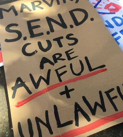Bristol Court Protest send cuts
