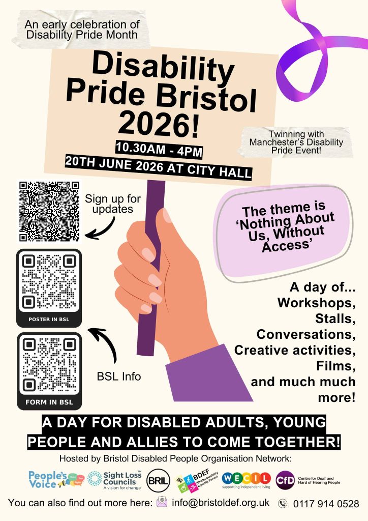 Bristol Disability Pride 2026