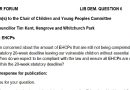 Bristol EHCP Delay Tim Kent Questions