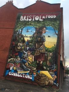 Bristol Food Connections Street Art Hotwells