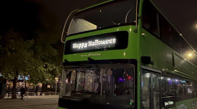 Bristol Halloween Bus City Centre