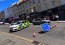 Coach Blocks Road Bristol