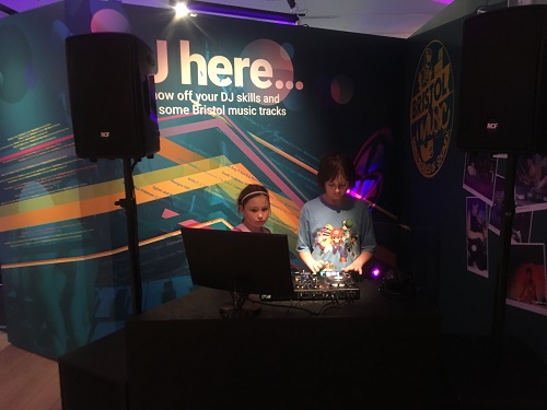 DJ at M Shed Bristol