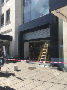 Debenhams ram raid bristol