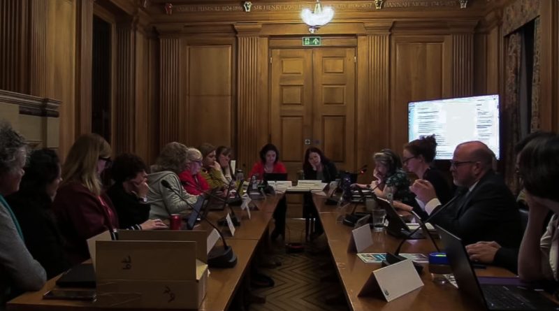 EBSA at Children and Young People Committee