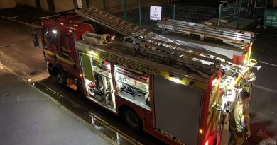 Fire Fighters deal with petrol spillage in St Judes bristol