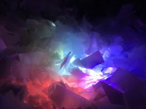 Sensory light up balloons activity