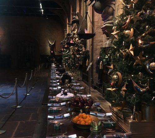 Harry Potter Studio Tour London Hogwarts in the Snow