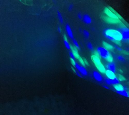 white den projector tent sensory activity