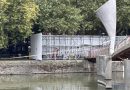 Pero’s Bridge Tethered to Narrow Quay for Safety