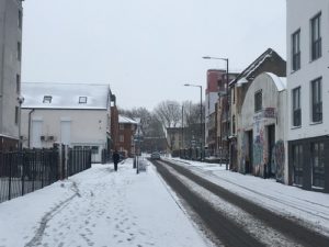 Snow Bristol Photograph images March 2018