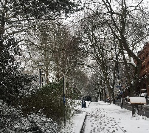 Snow Bristol Photograph images March 2018