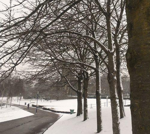 Snow Bristol Photograph images March 2018