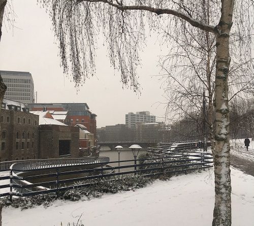 Snow Bristol Photograph images March 2018