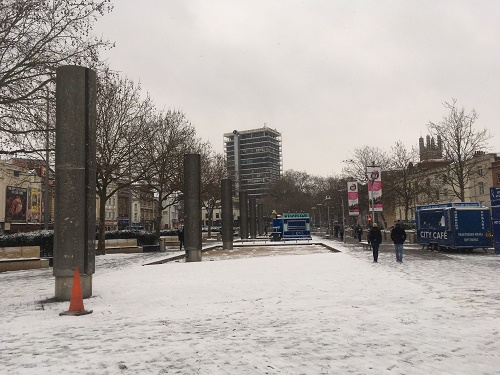Snow Bristol Photograph images March 2018