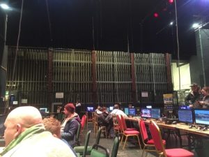Bristol Hippodrome Stage Gaming Event Fly ropes