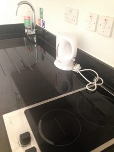 LSE Grosvenor House studio kitchen