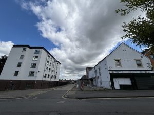 Little George Street, St Jude's Bristol which is where proposed student housing is going as part of Frome Gateway