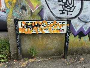 Little George Street, St Jude's Bristol which is where proposed student housing is going as part of Frome Gateway