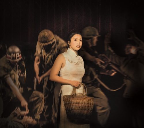 MISS SAIGON. Sooha Kim 'Kim'. Photo Johan Persson