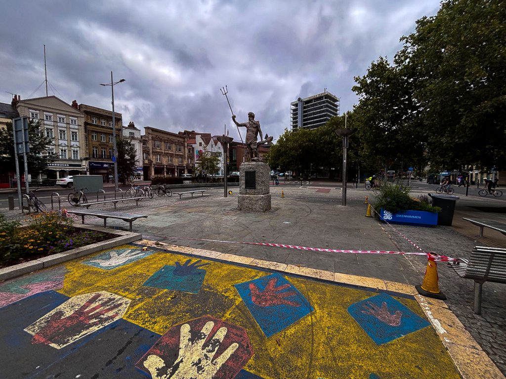 Neptune Statue Bristol City Centre