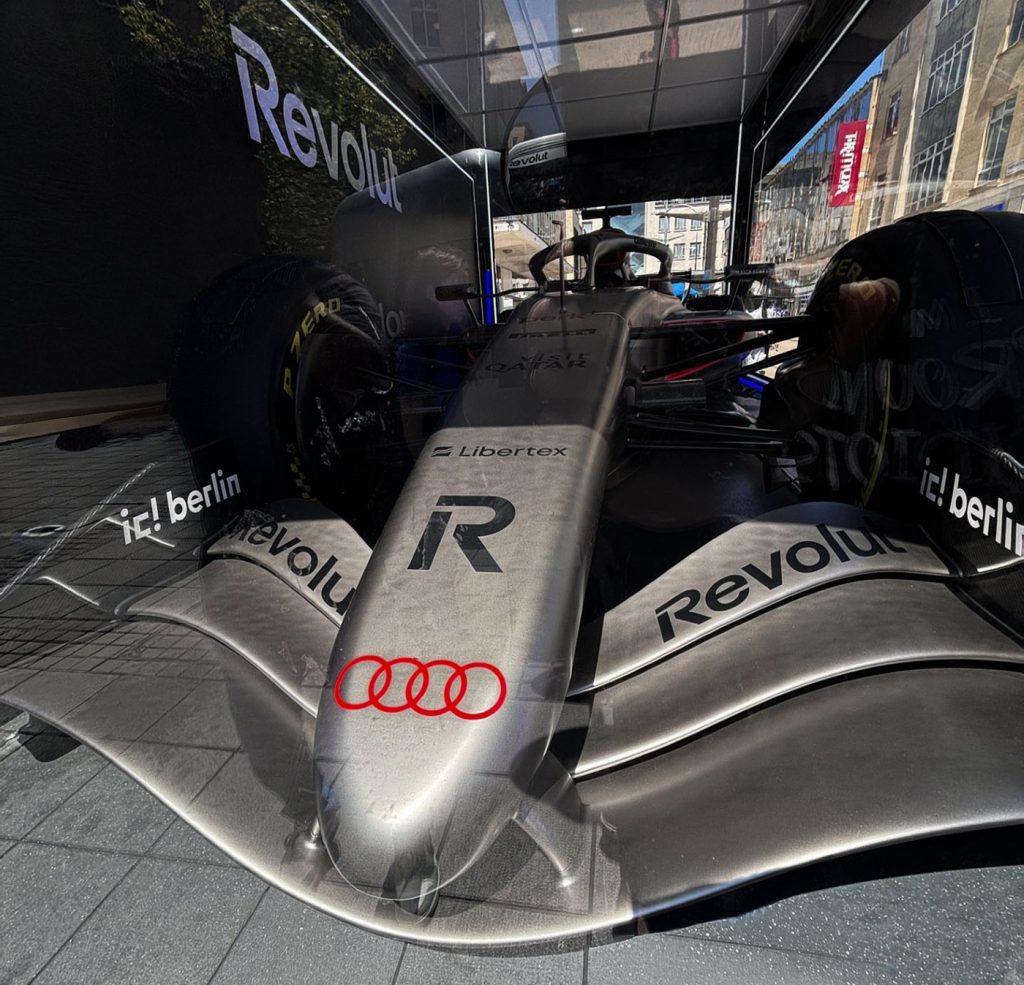 Revolut Formula 1 Car Bristol