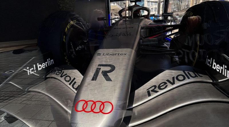 Revolut Formula 1 Car Bristol