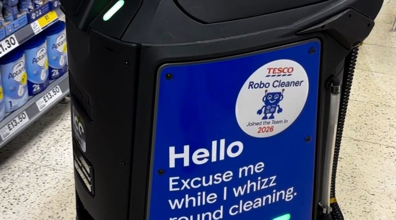 Tesco Robot Cleaner Broadmead Bristol
