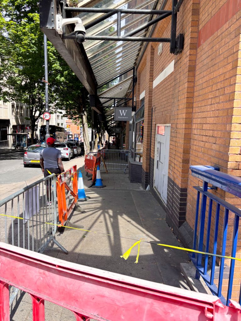 The Galleries in Bristol Falling Down