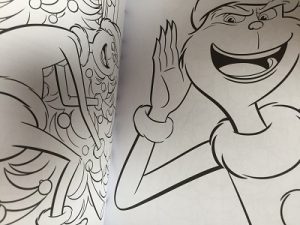The Grinch Movie Colouring Book