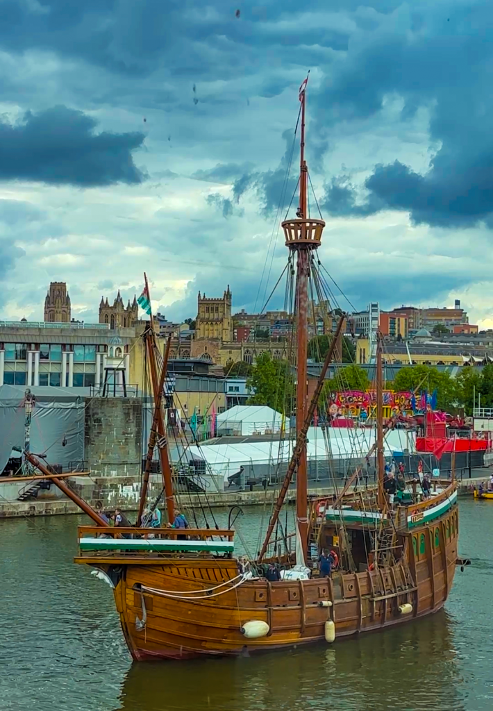 The Matthew of Bristol Docking