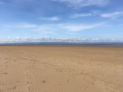 brean sands beach