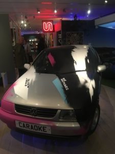 car pool karaoke M shed