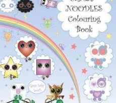 crazy noodles colouring book