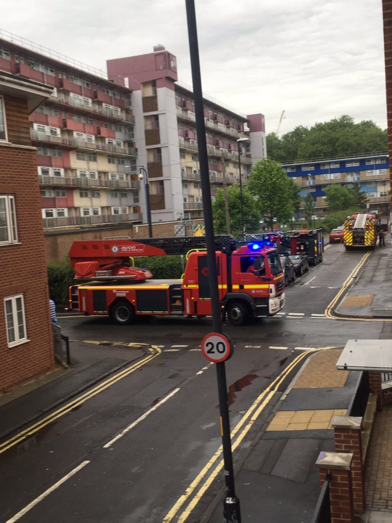 Flat fire bristol st Judes avon and fire rescue