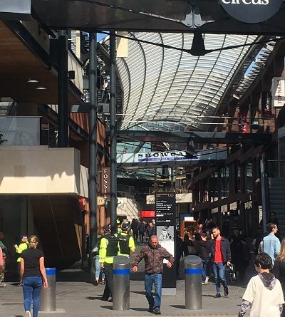 high profile police cabot circus