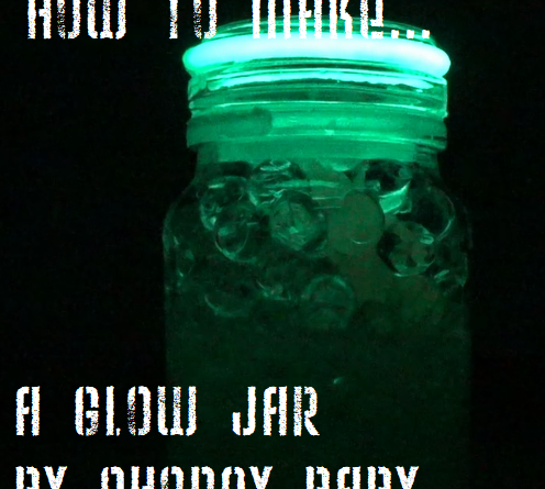 How to Make a Glow Jar sensory activity