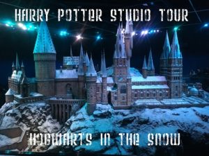Harry Potter Studio Tour Hogwarts in the Snow