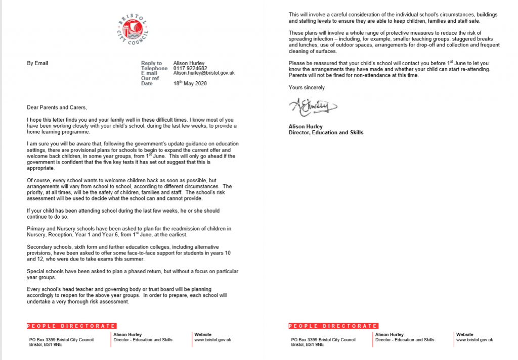 letter from alison hurley