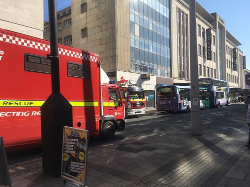 shop fire bristol